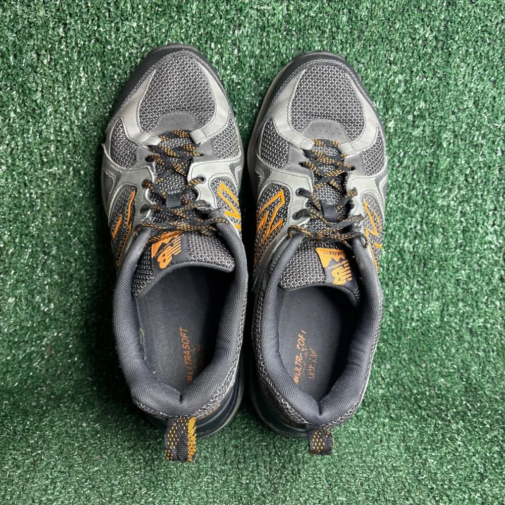 New Balance 481v3 All Terrain Cush Trail Running Shoes Grey Men 11 4E Extra Wide